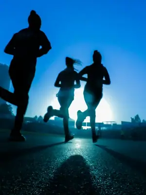 25KM Run poster