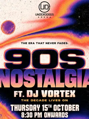 90s Nostalgia ft. DJ Siddhant poster