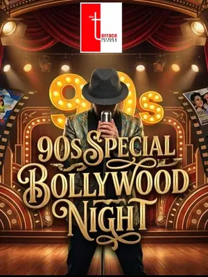 90s Special Bollywood Night poster