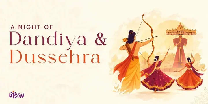A Night of Dandiya and Dussehra poster