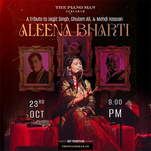 A Tribute to Jagjit Singh, Ghulam Ali & Mehdi Hassan by Aleena Bharti poster