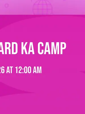 Aadhaar Card Camp poster