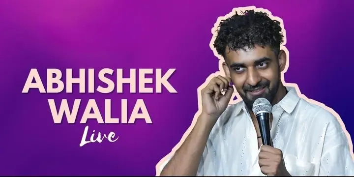 Abhishek Walia Live poster