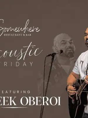 Acoustic Friday poster