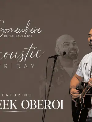 Acoustic Friday poster
