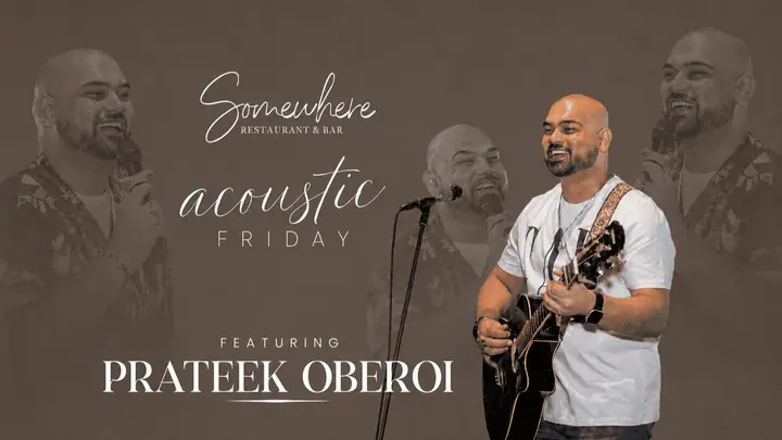 Acoustic Friday poster