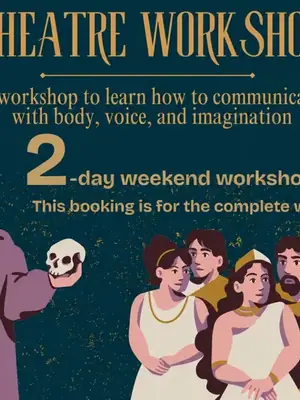 Acting and Improv Workshop poster