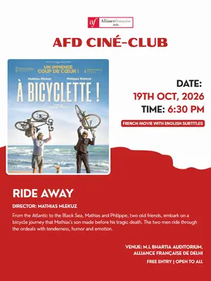 AFD Cine Club: Ride Away (À bicyclette) poster