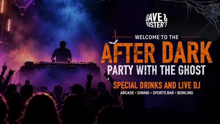 After Dark: Halloween Party at Dave & Buster's poster