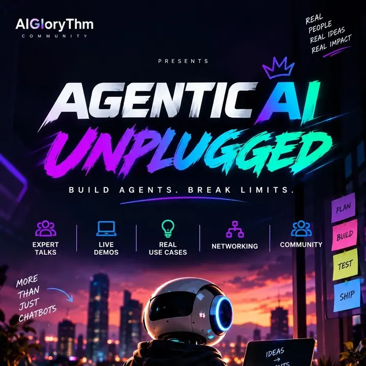 Agentic AI Unplugged 2026 poster