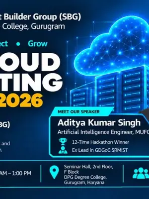 AI & Cloud Computing Seminar 2026 poster