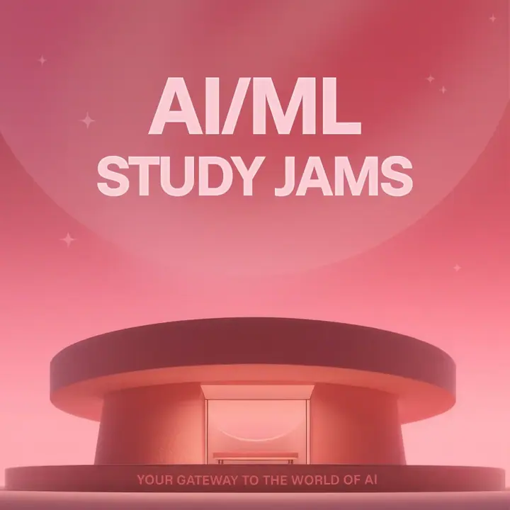 AI/ML Study Jams poster