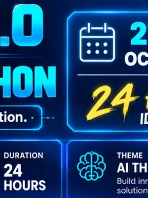 AI Tech Ideathon poster