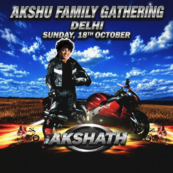 Akshu Family Gathering poster