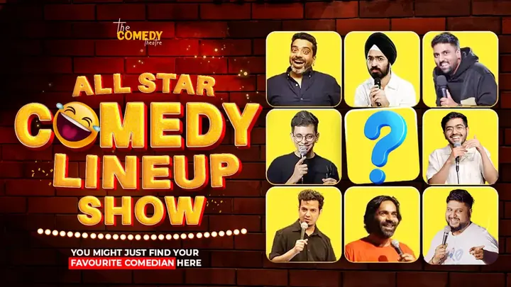 All Star Lineup: A Curated Stand Up Comedy Show poster