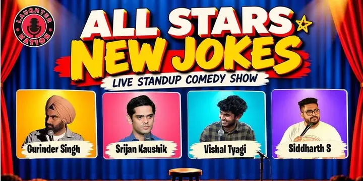 All Stars New Jokes: Live Standup Comedy poster
