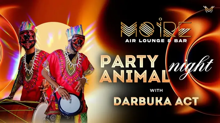Animal Night with Darbuka Act poster