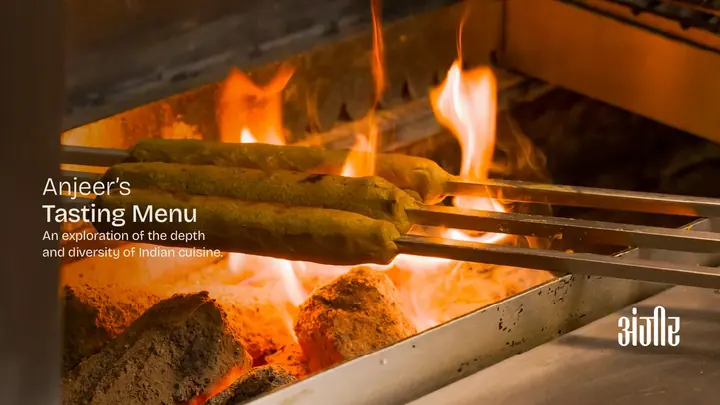 Anjeer's Tasting Menu poster