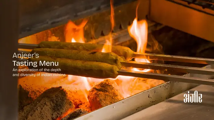 Anjeer's Tasting Menu poster