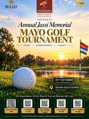 Annual Jassi Memorial Mayo Golf Tournament 2026 poster