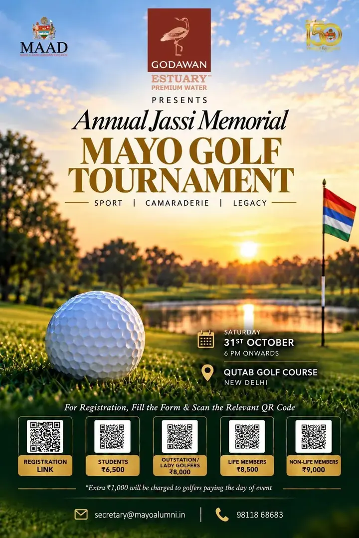 Annual Jassi Memorial Mayo Golf Tournament 2026 poster