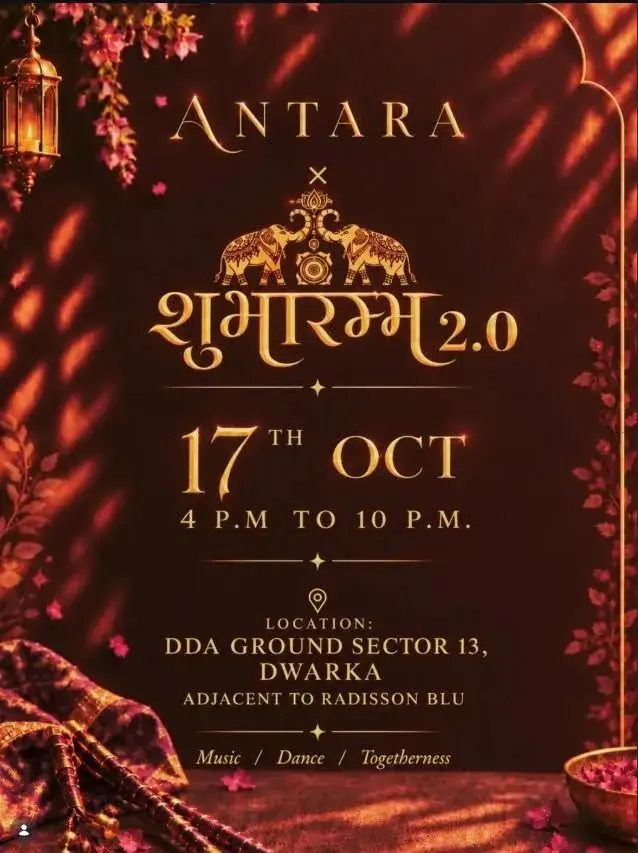 Antaranights Dandiya poster