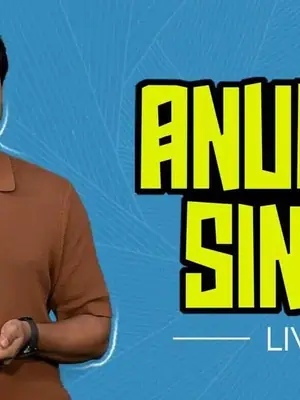 Anurag Singh Live poster