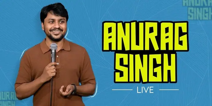 Anurag Singh Live poster