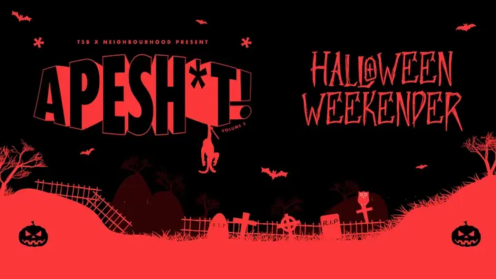 APESH*T Weekender poster