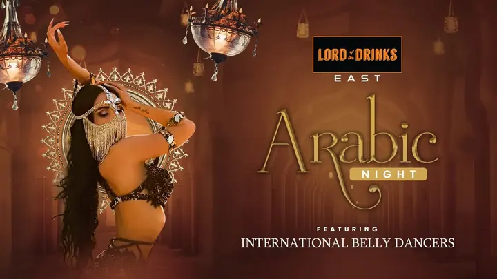 Arabic Night ft. International Belly Dancers poster