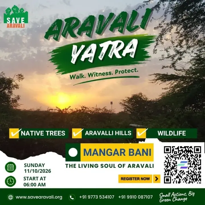 Aravali Yatra - Oct 2026 - Mangar Bani poster