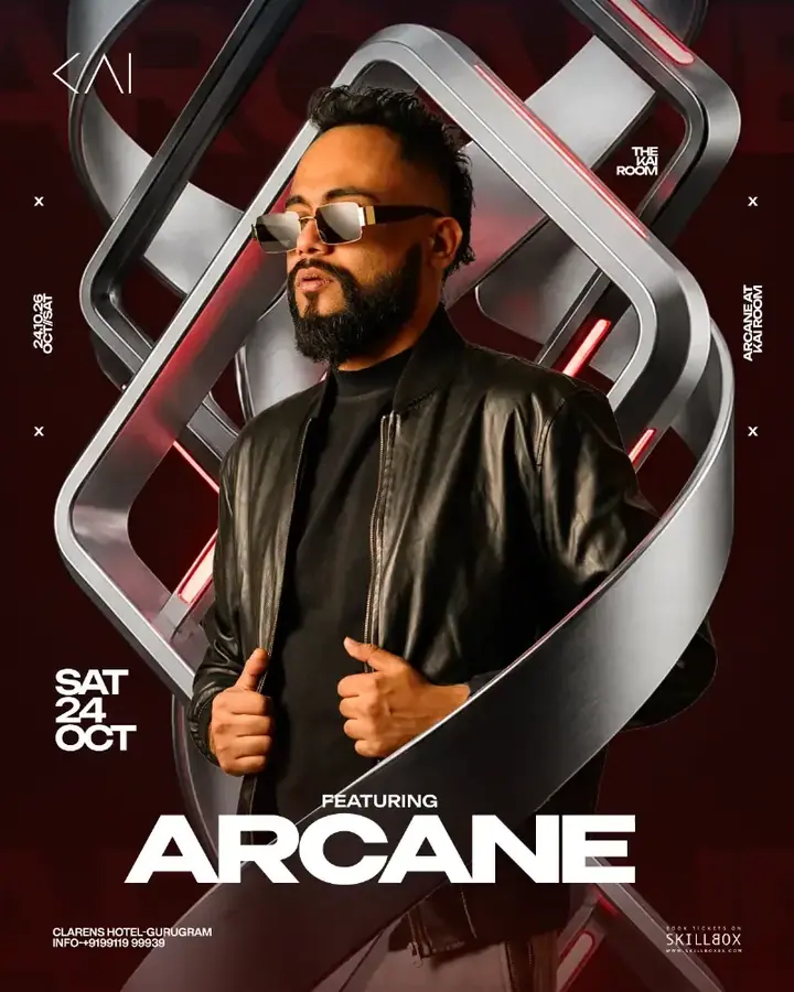 ARCANE live at Kai Room poster