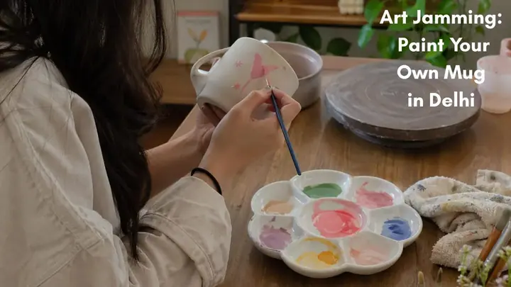 Art Jamming: Paint Your Own Mug poster
