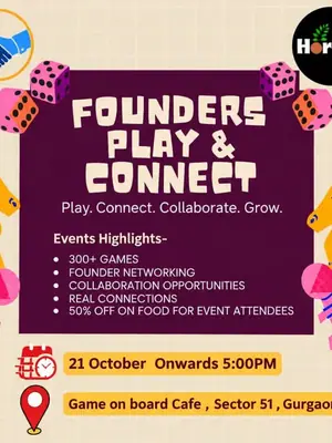 ArthaShakti Founders Play & Connect poster