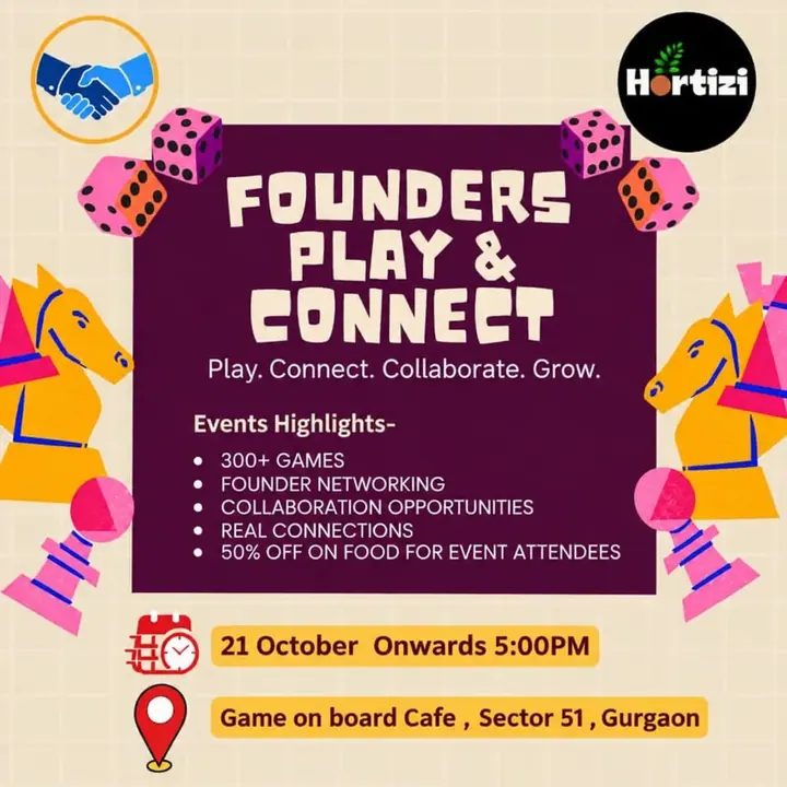 ArthaShakti Founders Play & Connect poster