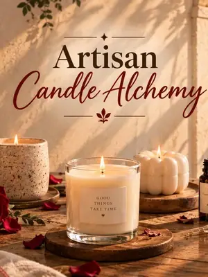 Artisan Candle Alchemy poster