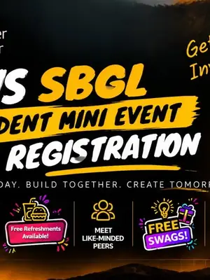 AWS SBG Student Mini Event at IITM poster