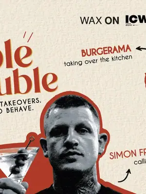 Bar Takeover with Germany's Best & Burgers with India's Best at PCO poster