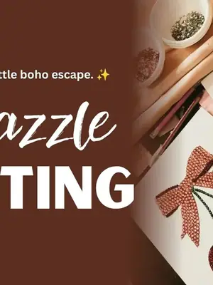 Bedazzle Painting poster
