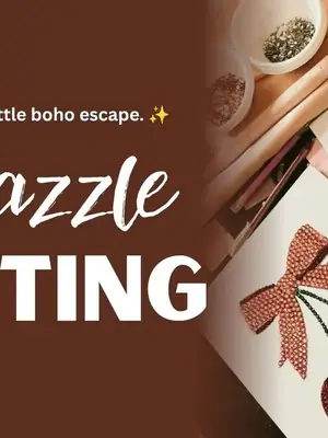Bedazzle Your Canvas poster