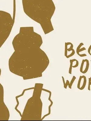 Beginner Pottery Workshop poster