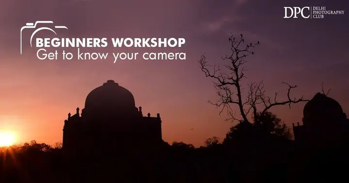 Beginners Photography Workshop poster
