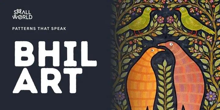 Bhil Art Workshop poster