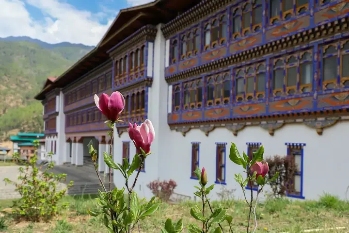 Bhutan's Phobjikha Valley poster