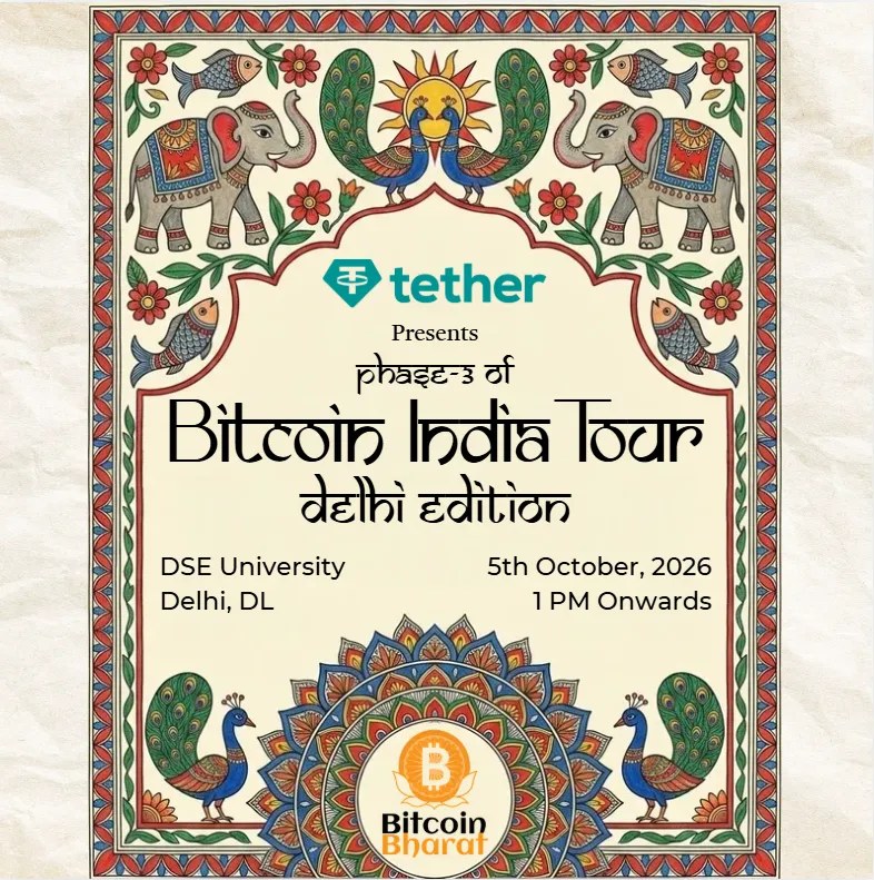Bitcoin India Tour - Delhi Edition
