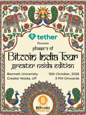 Bitcoin India Tour - Greater Noida Edition poster