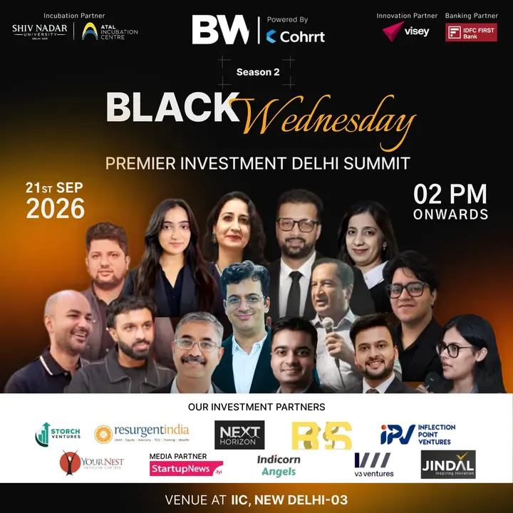 Black Wednesday Season 2: Premier Investment Delhi Summit poster