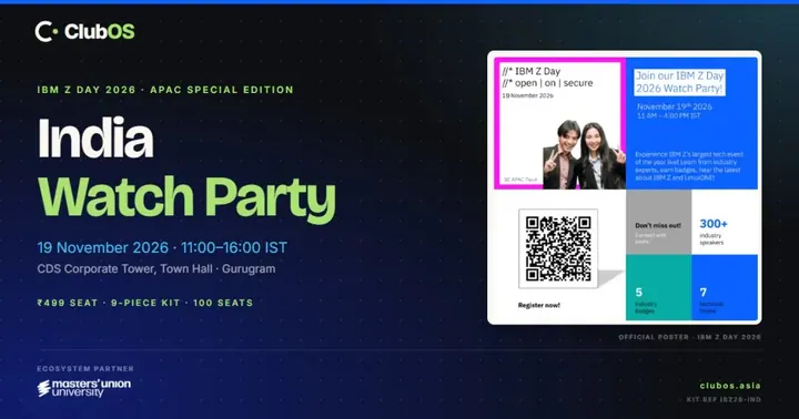 BM Z Day Watch Party - India poster