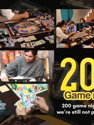 Board Game Night: 200th BGT Unlocked poster