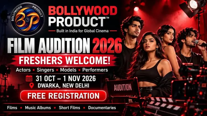 Bollywood Product Delhi Auditions poster